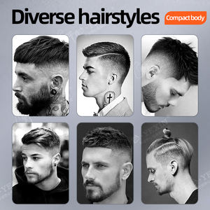 Rasoio Elettrico Professionale T9 Vintage Tagliacapelli e Regolabarba da Uomo con Lama in Acciaio Inossidabile Struttura in Metallo USB - Product Image 5