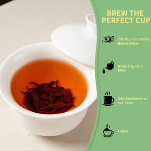 ชาอิร์ลเกรย์ออร์แกนิกแท้จากโรงงาน ขายส่ง ชาดำเพื่อสุขภาพ ชาใบชาหมักเกรดเอ ทำด้วยมือ บรรจุถุงและกล่อง 100 กรัม - Product Image 5