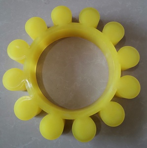 Mt mận hoa đàn hồi khớp nối đệm Pad polyurethane đàn hồi khối làm bằng cao su bền Tính năng đúc dịch vụ chế biến - Product Image 3