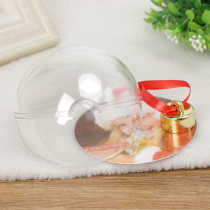 Décorations <span class=keywords><strong>de</strong></span> vacances pour la Saint-Valentin Boules transparentes 8cm 10cm <span class=keywords><strong>avec</strong></span> insertion <span class=keywords><strong>photo</strong></span> Boules d'arbre <span class=keywords><strong>de</strong></span> noël en plastique Ornements - Product Image 3