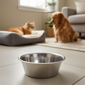 Comedero para Mascotas de Acero Inoxidable de 4.5 L, 29 cm, Tazón y Accesorios de Primera Calidad - Product Image 3