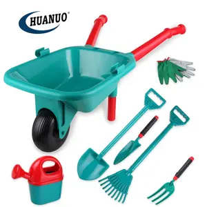 Kids educational pretend play outdoor plastic garden tool toys garden toys