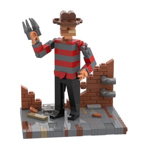 Ensemble de blocs de construction MOC de personnage de <span class=keywords><strong>film</strong></span> d'<span class=keywords><strong>horreur</strong></span>, modèle Freddy Krueger, jouet 200 pièces, compatible avec les grandes marques de briques, pour collection - Product Image 3