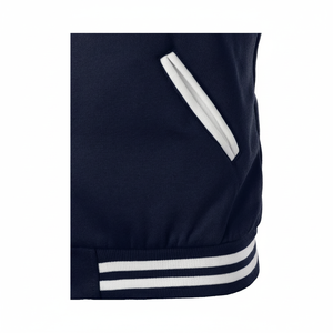 Blousons varsity OEM avec patchs brodés, manteaux de sport en gros pour les écoles, les clubs sportifs et les équipes universitaires - Product Image 1