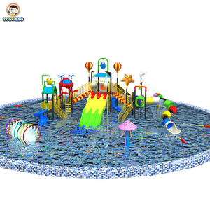 Tube en fibre de verre slip <span class=keywords><strong>aqua</strong></span> park manèges équipement enfants splash pad amusant pulvérisation sol splash pad amusant toboggan en plastique - Product Image 5