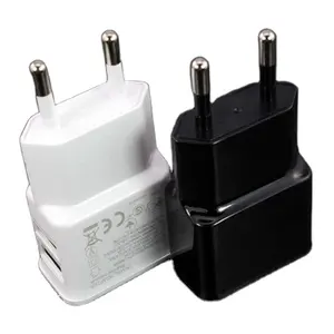 Ponsel Pintar 1A / 2A Dual USB Charger Ponsel Universal Adaptor