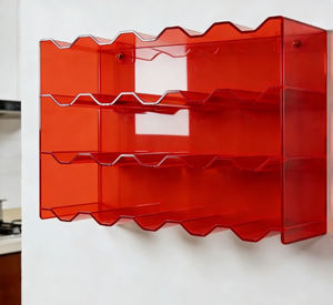 Exhibidor de Pared Acrílico Moderno Personalizado para Restaurantes, Hoteles, Bodegas, Grandes Almacenes y Centros Comerciales - Product Image 3