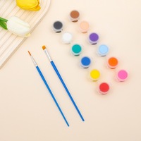 Peinture Acrylique – Kit DIY 12 Couleurs, Capacité 3 ml – Idéal pour Graffiti, Fournitures Artistiques, Figurines en Plâtre, Cages en Papier, Peinture, Coloration et Mélange de Tons