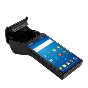 HDD-A7 Portable All in One POS Terminal with 80mm Thermal Printer Capacitive Touch Screen Android POS System with Software