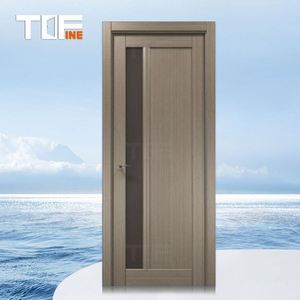 Wooden <strong>Entrance</strong> Modern Style Pivot Steel <strong>Door</strong> Alu Security Exterior Mahogany Wood <strong>Door</strong> with <strong>Double</strong> <strong>Glazed</strong> Glass - Product Image 3