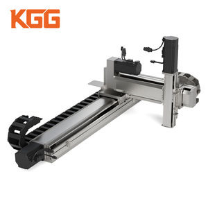 แท่นเคลื่อนที่สามแกน KGG พร้อมรางเลื่อนแบบแคนทิลีเวอร์ในตัว XYZ รางเสริมหลายแกน โปรไฟล์อะลูมิเนียมชนิด A หุ่นยนต์เชิงเส้น - Product Image 4