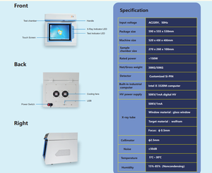 Tragbares XRF-Goldprüfgerät Hochpräziser Edelmetall-Analysator Reinheits- und Dichteprüfgerät XRF-Metall-Goldanalysator Goldtester - Product Image 4