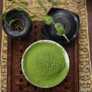 चाय पेय के लिए शुद्ध औपचारिक ग्रेड मैचा पाउडर 100% उच्च गुणवत्ता वाले जैविक मुक्त नमूना - Product Image 4
