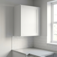 Armoire de rangement murale de cuisine moderne blanche
