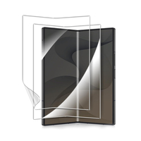 Film de protection d'écran pliable HD ultra-fin en gros 200x200mm auto-réparant avec suppression automatique des bulles pour téléphone pliable