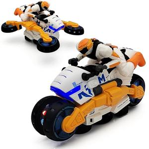 EPT Venta al por Mayor, Nuevo <span class=keywords><strong>Juguete</strong></span> de Motocicleta Eléctrica para Niños con Rotación de 360 Grados, Luz y Sonido, Deformación Automática - Product Image 1