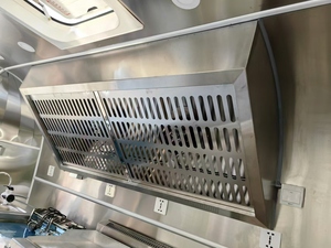 SANSHELL <span class=keywords><strong>AS350</strong></span> Remorque de cuisine mobile multifonctionnelle en acier inoxydable pour BBQ de rue et restauration rapide, garantie 1 an, isolée et antirouille - Product Image 6