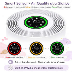 Purificador de Aire de Grado Médico Personalizado Bright <span class=keywords><strong>Moon</strong></span> Mejorado con Plasma, Gran Absorción de Olores, Fuerte Antibacteriano, Desodorización y WiFi - Product Image 2