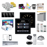 Panneau de contrôle intelligent Tuya Zigbee Zversion T3E-EU/AS-PRO de bonne qualité 2026 avec contrôle de la luminosité Zigbee à 4 groupes