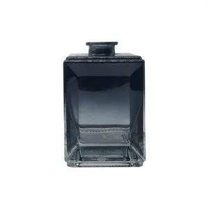 300毫升空黑色香水芦苇分散器玻璃瓶