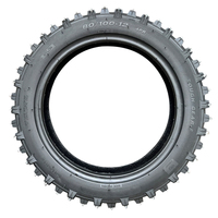 Pneu de moto Dirt Bike 80/100-12 80*100-12 80 100 12 Pneu extérieur Moto Motocross Pneus de vélo