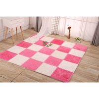 Dalles de moquette respectueuses des articulations, matériau écologique en EVA, tapis d'exercice puzzle antidérapant, dernière innovation en mousse EVA, tapis de jeu.