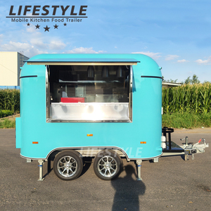 Di động phục vụ Trailer trang bị đầy đủ carritos foodtruck Hot Dog giỏ hàng cà phê Bar Ice Cream Pizza thực phẩm xe tải với đầy đủ nhà bếp - Product Image 3