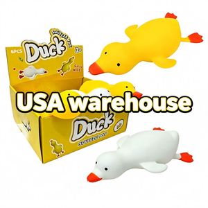 Entrepôt USA – Jouet Squishy Canard Géant Jaune et Blanc Réaliste 36*16.5cm – Balle Sensorielle Anti-Stress Grande Taille - Product Image 2