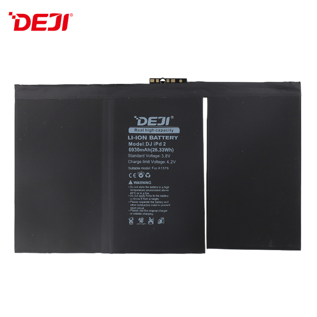 6930mAh Rechargeable Batteries for iPad 2 Battery A1395 A1396 A1397