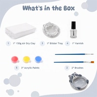 Kit Fai-da-Te per Modellare Animali con Perline e Vasetti di Argilla con Colori per Grossisti di Articoli Artigianali