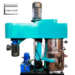 Malaxeur planétaire vertical double avec racloir et chauffage pour composite dentaire 100 120 150 litres - Product Image 4