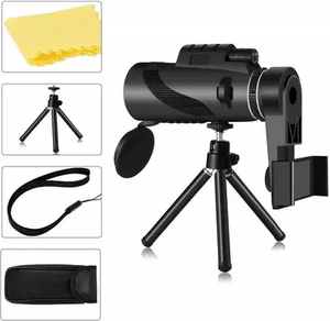 Teleskop Rate-D0014, <span class=keywords><strong>40X60</strong></span> Teleskop Monokular Cahaya Rendah Penglihatan Malam HD Teleskop Ponsel Daya Tinggi - Product Image 5