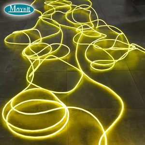 Perímetro de piscina de varios núcleos, iluminación lineal, Cable óptico de plástico, larga distancia de iluminación, fibra óptica, lado blanco brillante - Product Image 3