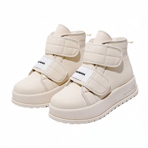 Botas de Nieve para Mujer, <span class=keywords><strong>Botines</strong></span> con Tacón de Aguja, Cierre de Cremallera, Impermeables, Cálidas, para Uso Diario Informal, Forro de Felpa, Suela de EVA - Product Image 1