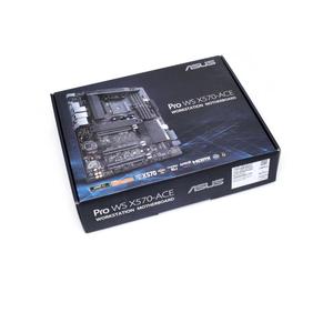 Carte mère de station de travail AM4 Pro WS X570-Ace ATX, 3 PCIe 4.0 X16, prise en charge de la mémoire DDR4 ECC, double M.2 et centre de contrôle pour ASUS - Product Image 3