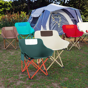 أفضل كرسي معدني محمول خارجي قابل للطي للصيد في الحديقة والشاطئ والتخييم أثاث شخصي على الطراز الحديث لحدائق الفنادق - Product Image 3