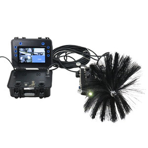 PCS-350III Hvac Luchtkanaalpijpleiding Reiniging <span class=keywords><strong>Robot</strong></span> Hotel Reinigingsmachine Ventilatiekanaalreinigingsapparatuur Inspectiecamera - Product Image 1