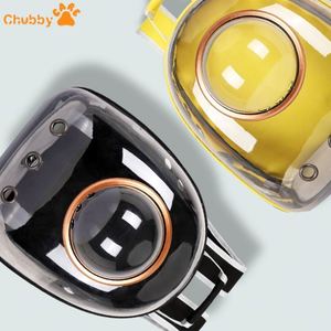 Mochila transportadora de mascotas tipo cápsula espacial, transparente y brillante, de gran espacio, para exteriores, la más vendida. - Product Image 4