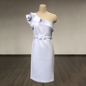 Bellissimi abiti Casual 2024 estivo con cinture eleganti da donna per giovani donne alla moda - Product Image 6