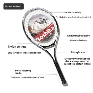 Racchetta da <span class=keywords><strong>Tennis</strong></span> Professionale per Giovani/Adulti in Lega di Alluminio e Nylon, Set per Giocatore Singolo - Product Image 2