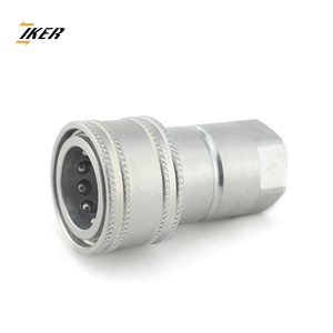 Raccord rapide <span class=keywords><strong>hydraulique</strong></span> en acier ISO7241-1A Bsp 1/4 "pour perceuse à percussion mécanique <span class=keywords><strong>flexible</strong></span> - Product Image 5