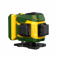 Niveau laser rouge de qualité industrielle XINJUN MX2-12, portée 100 pieds, auto-nivelant, 4x360 degrés, 16 lignes croisées, étanche IP54, batterie Li-Ion