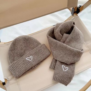 Outdoor <strong>Boys</strong> <strong>and</strong> Girls Kids Cute Warm Embroidery Printing Knitted <strong>Hat</strong> <strong>and</strong> <strong>Scarf</strong> <strong>Set</strong> for Unisex - Product Image 5