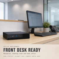 Sharerdp Oem Komputer Meja Baru Core I7 Generasi ke-12 & ke-13 12650H 13620H Ssd M2 Generasi ke-12 Komputer Meja Mini PC
