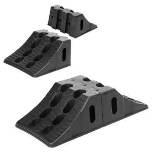 GT-05P cale de <span class=keywords><strong>roue</strong></span> de <span class=keywords><strong>caravane</strong></span> en plastique robuste pour remorque RV pour <span class=keywords><strong>roue</strong></span> d'essieu tandem - Product Image 1