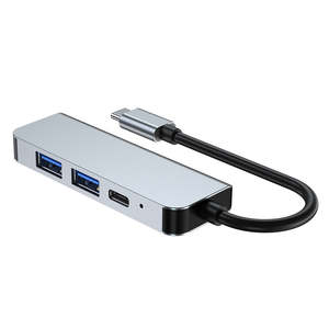 Ordinateur portable haute vitesse 4-en-1 station d'accueil type usb C hub avec hd-mi PD TF SD lecteur de carte usb <span class=keywords><strong>hubusb</strong></span> lecteur de carte - Product Image 6
