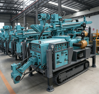 Foreuse géologique diesel hydraulique complète sur chenilles 600-800m avec PLC pour l'exploration minière et le forage profond par câble diamanté