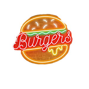 Letrero LED de Neón Profesional para Hamburguesas, Luz Personalizada con Logotipo de Comida Rápida para Decoración de Restaurantes y Tiendas - Product Image 1