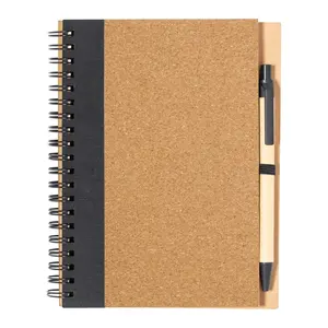 A5 cork <b>spiral</b> <b>notebook</b> sustainable merchandising - Product Image 2