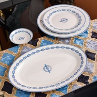 Service de table en céramique de style européen, 36 pièces, pour 6 personnes, luxe léger, bols, cuillères, assiettes, plats